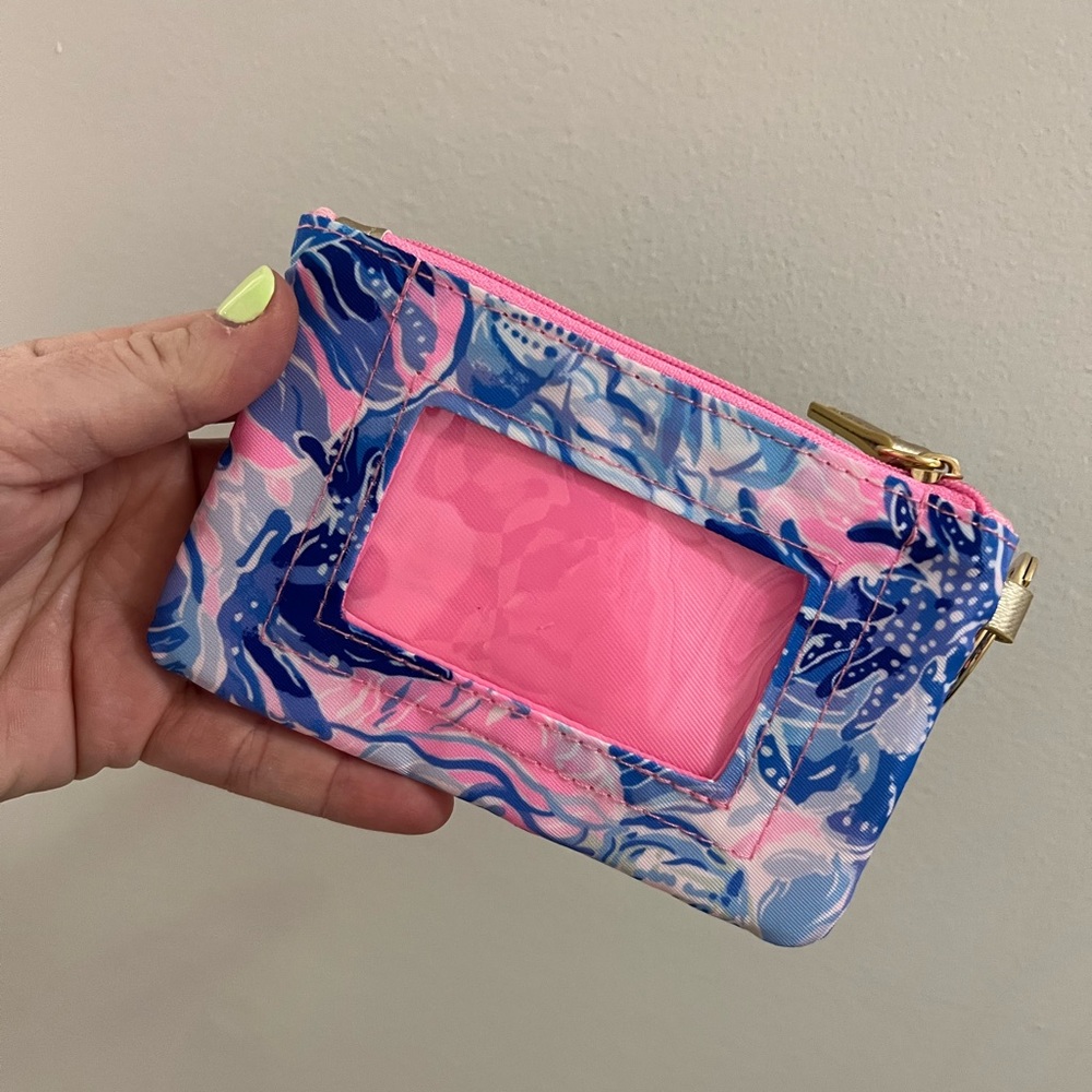 Lilly Pulitzer Card Case Keychain